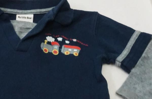 Langarmshirt Gr. 68 von My little Bear (2915)